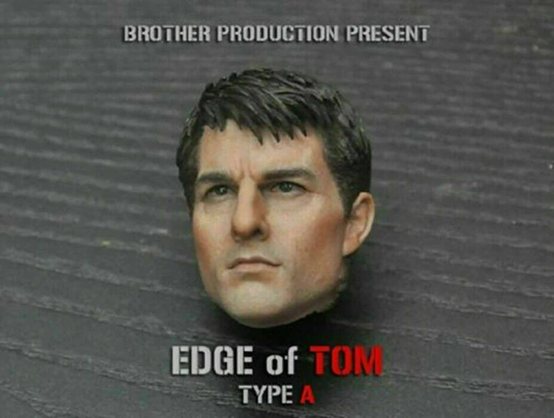 1/6 том круиз голова Лепка Вильям Кейдж резная агент кожаный костюм одежда