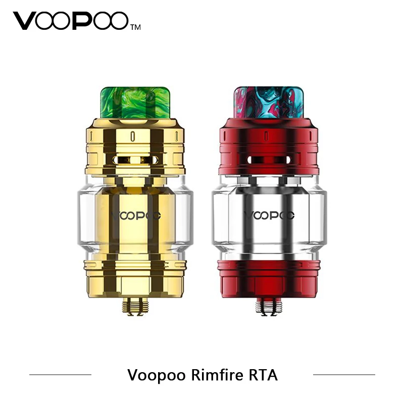 Оригинальный VOOPOO Rimfire RTA 30 мм Диаметр 5 мл Емкость электронная сигарета
