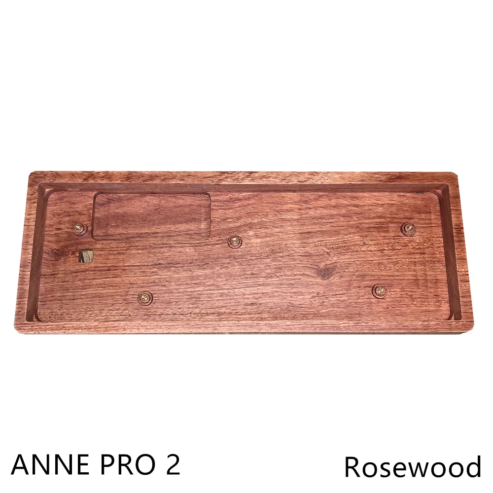 PRO2 Rosewood shell Корпус клавиатуры Anne Walnut Wood pro2 портативный мини-ноутбук беспроводной bluetooth 60% корпус палисандр орех дерево - Цвет: PRO2 Rosewood shell