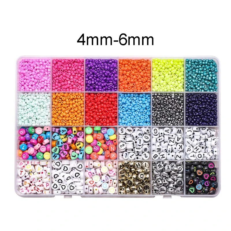 

Alphabet Letter Loose Beads for Jewelry Making Handmade DIY Bracelet Necklace