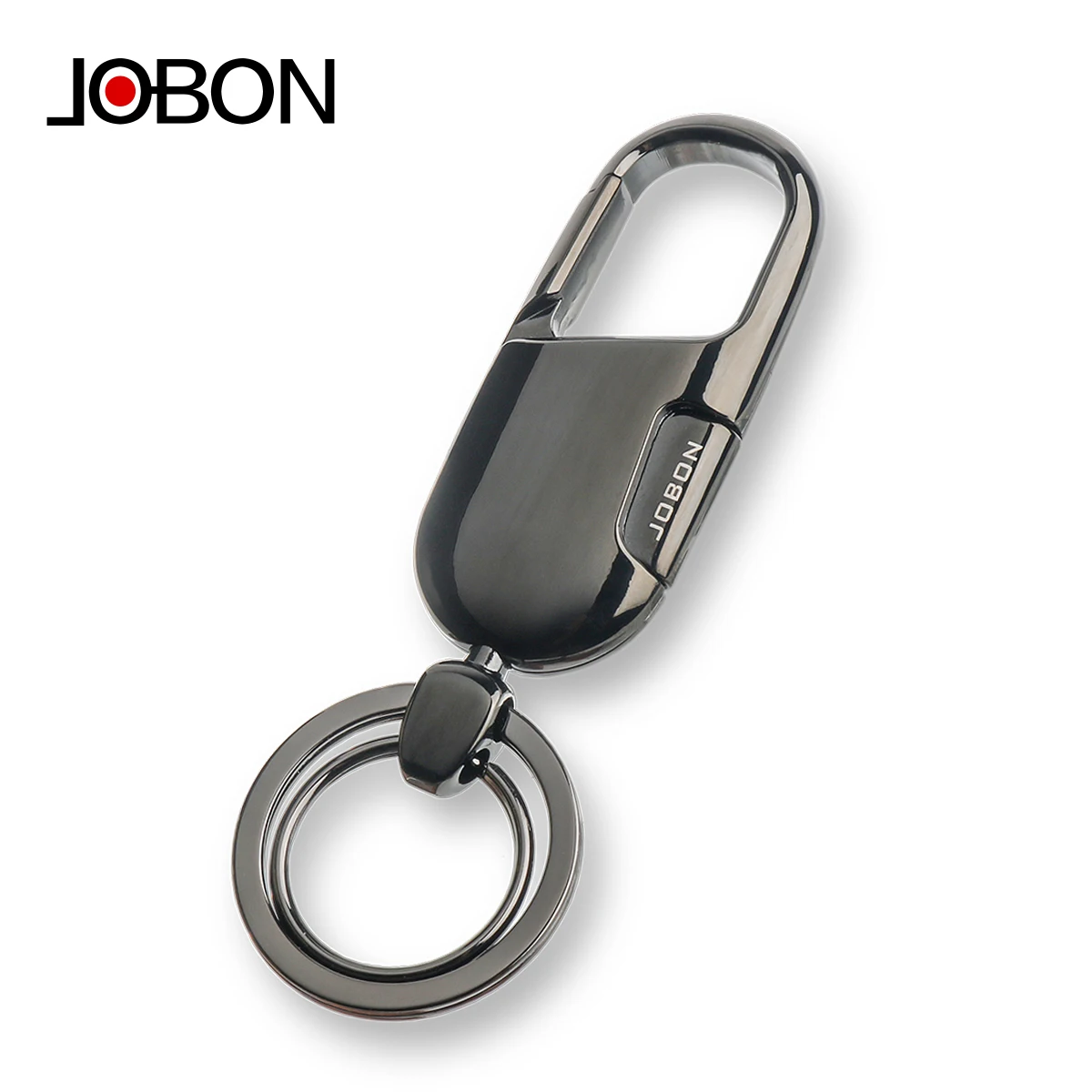 

Jobon 176 Car Keychain for Men Couple Metal Key Rings Gift Packing