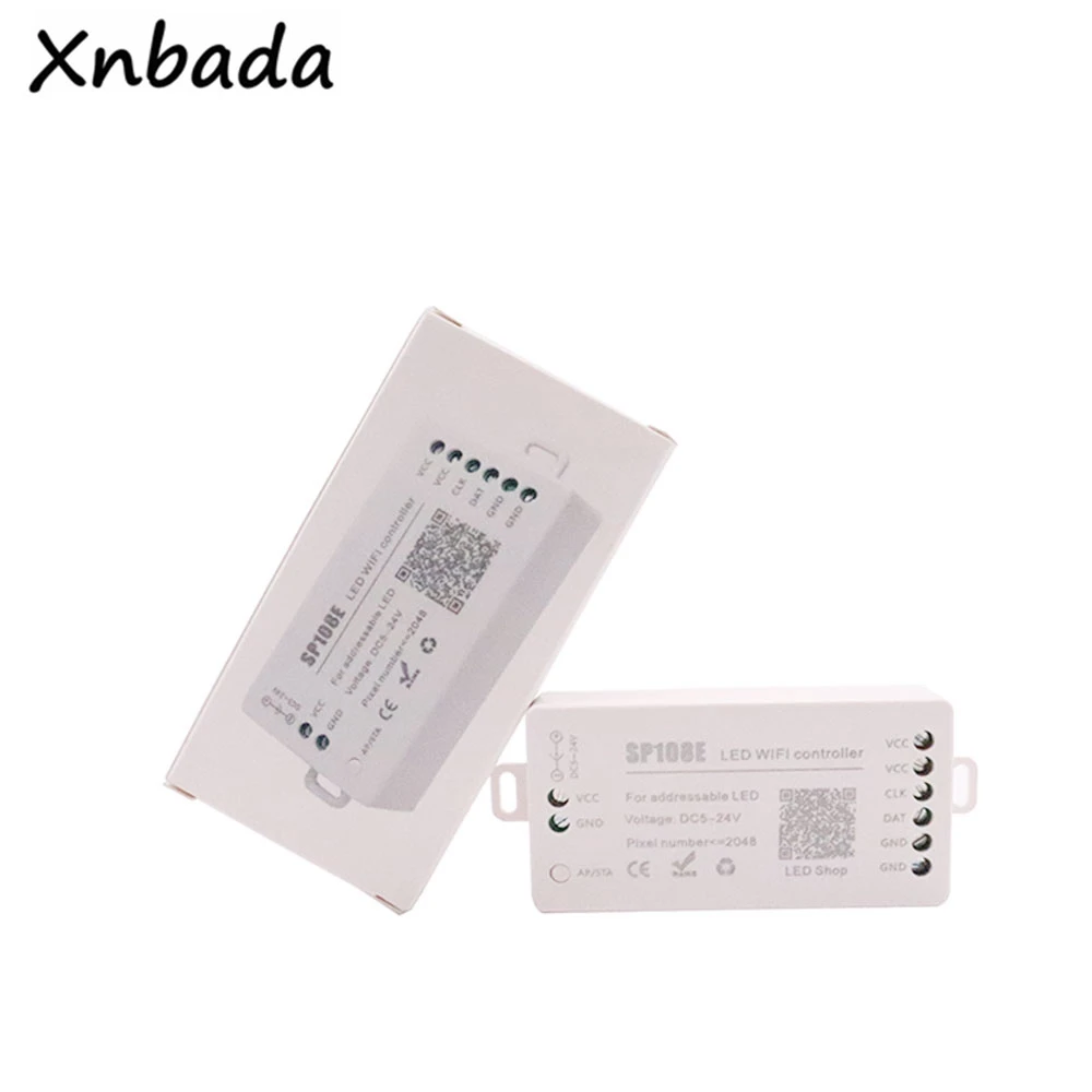Светодиодный светильник SP105E/SP106E/SP107E/SP108E/SP110E для WS2812 SK6812 WS2811 Волшебная Светодиодная лента