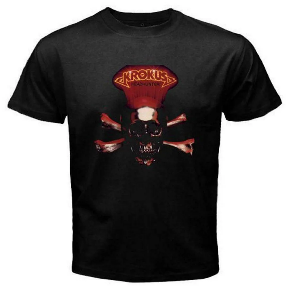 Новый логотип Krokus жесткая металлическая рок группа размер S M L XL 2XL 3XL американский