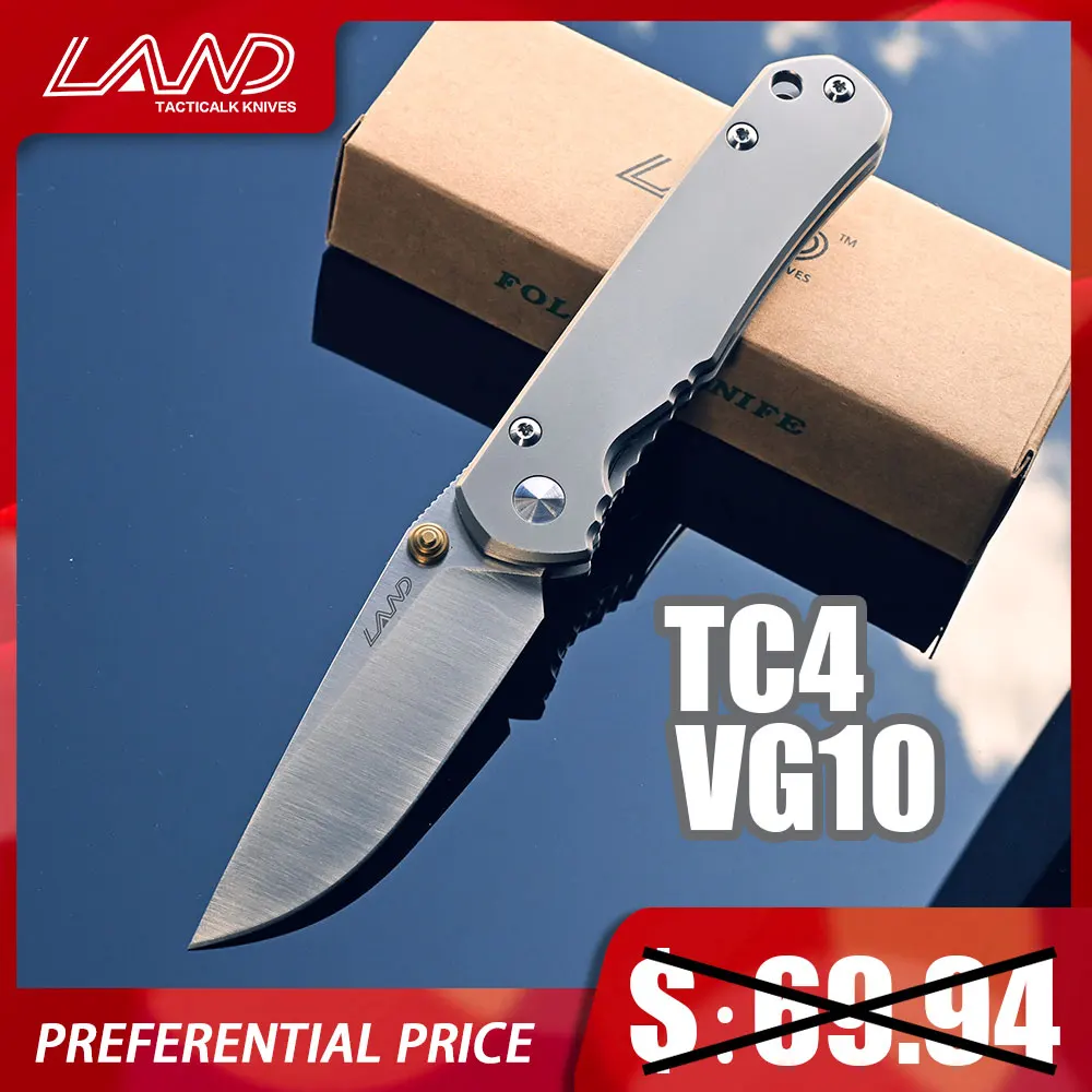 ΠΠ΅Π·Π²ΠΈΠ΅ LAND 820/812 VG10 Ρ ΡΠΈΡΠ°Π½ΠΎΠ²ΠΎΠΉ ΡΡΡΠΊΠΎΠΉ Π΄Π»Ρ ΠΊΠ΅ΠΌΠΏΠΈΠ½Π³Π°, Π²ΡΠΆΠΈΠ²Π°Π½ΠΈΡ, ΠΎΡ
ΠΎΡΡ, ΡΠΏΠ°ΡΠ°ΡΠ΅Π»ΡΠ½ΡΠ΅ ΠΈΠ½ΡΡΡΡΠΌΠ΅Π½ΡΡ Π΄Π»Ρ ΠΏΠΎΠ²ΡΠ΅Π΄Π½Π΅Π²Π½ΠΎΠ³ΠΎ ΠΈΡΠΏΠΎΠ»ΡΠ·ΠΎΠ²Π°Π½ΠΈΡ, ΠΊΠ°ΡΠΌΠ°Π½Π½ΡΠ΅ ΡΠΊΠ»Π°Π΄Π½ΡΠ΅ Π½ΠΎΠΆΠΈ TC4 ΠΠ΅Π·Π²ΠΈΠ΅ LAND 820/812 VG10 Ρ ΡΠΈΡΠ°Π½ΠΎΠ²ΠΎΠΉ ΡΡΡΠΊΠΎΠΉ Π΄Π»Ρ ΠΊΠ΅ΠΌΠΏΠΈΠ½Π³Π°, Π²ΡΠΆΠΈΠ²Π°Π½ΠΈΡ, ΠΎΡ
ΠΎΡΡ, ΡΠΏΠ°ΡΠ°ΡΠ΅Π»ΡΠ½ΡΠ΅ ΠΈΠ½ΡΡΡΡΠΌΠ΅Π½ΡΡ Π΄Π»Ρ ΠΏΠΎΠ²ΡΠ΅Π΄Π½Π΅Π²Π½ΠΎΠ³ΠΎ ΠΈΡΠΏΠΎΠ»ΡΠ·ΠΎΠ²Π°Π½ΠΈΡ, ΠΊΠ°ΡΠΌΠ°Π½Π½ΡΠ΅ ΡΠΊΠ»Π°Π΄Π½ΡΠ΅ Π½ΠΎΠΆΠΈ TC4