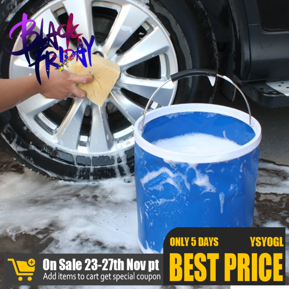 

Портативное ведро для мытья автомобиля, 20 л