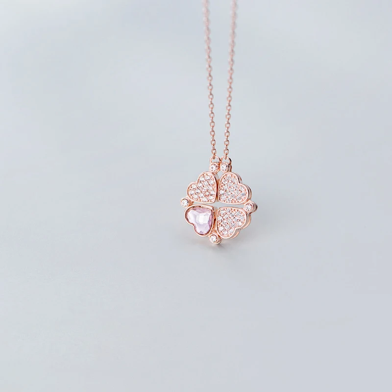 925 Серебряное колье в винтажном стиле с массивными Стразы для маленьких девочек