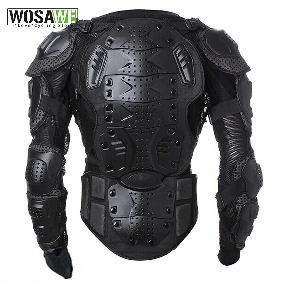 

WOSAWE Snowboard Skiing Skate Motorcycle Body Protection Motocross Racing Armor Chest Protective Jacket Gear Hip Pads Protector