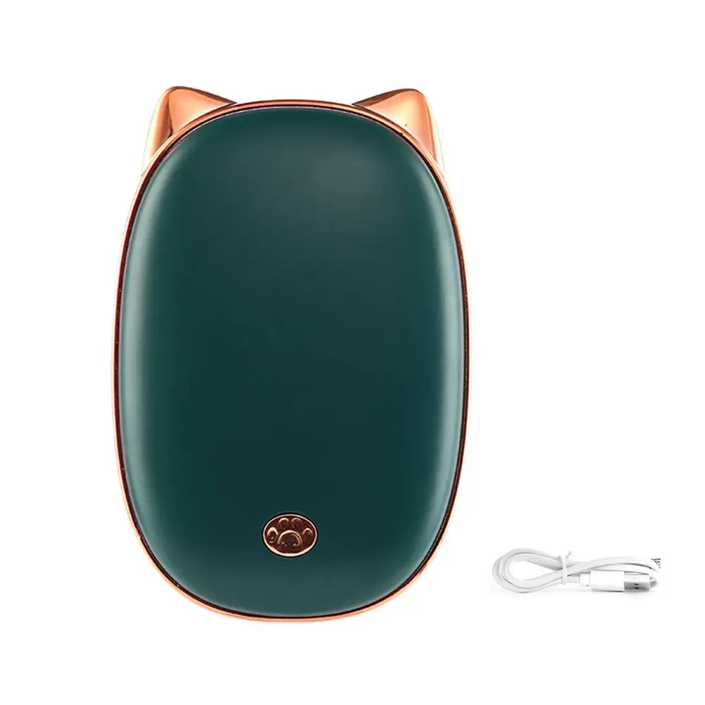

5200mAh Electric Hand Warmer - Rechargeable USB Hot Hands Long-lasting Pocket Hand Warmer For Winter Phone Charging Hand Heate