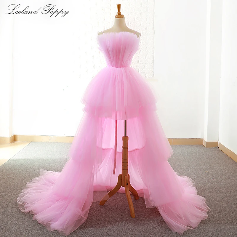 Платье женское вечернее ТРАПЕЦИЕВИДНОЕ из фатина на бретелях-спагетти | Свадьбы