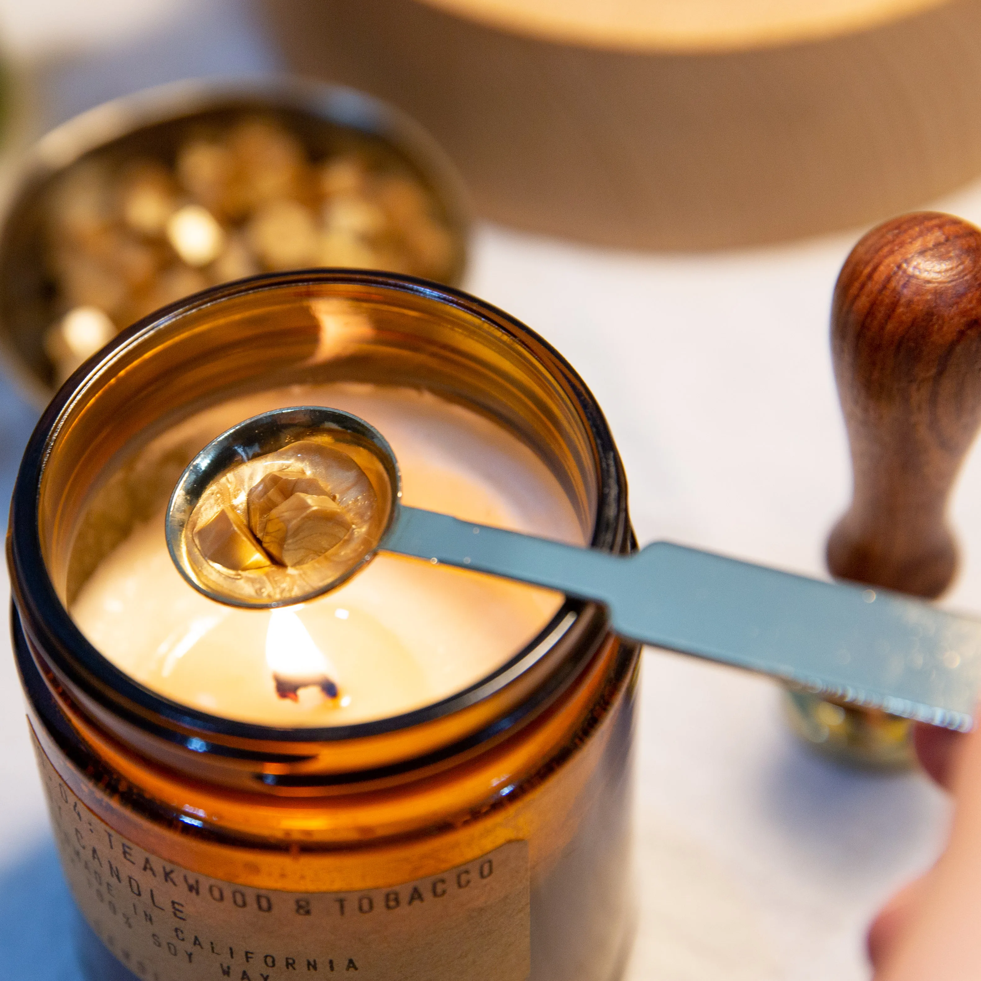 Запечатывания коробочка с воском комплект уплотнения бобы штамп Бусины Для