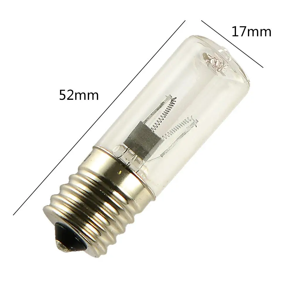 E17 3W 17V UVC ультрафиолетовый светильник лампа-трубка УФ стерилизатор озона