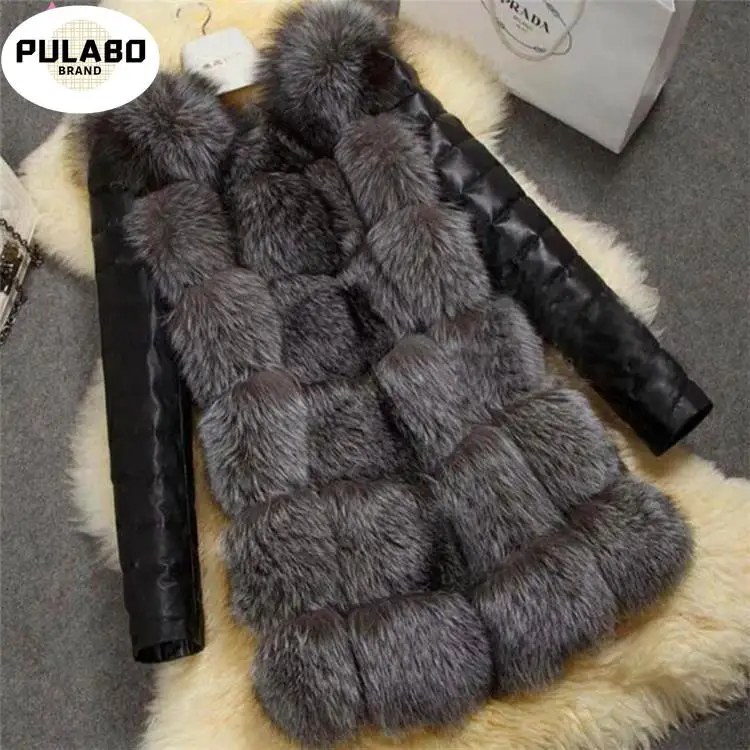 

Thick Parka Women Coats Luxurious Large Fur Collar Hooded Coat Warm Fox Fur Liner Parkas Long Winter Jacket Top Quality 2021