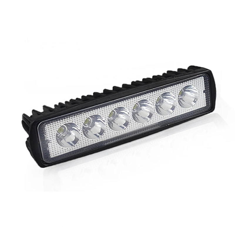 

18w Car LED Work Light High Bright Spotlight Emergency Lights Automobile Offroad SUV Truck Driving Lamp
