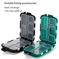 multi purpose fishing plastic storage box luya fishing gear separation accessory box tool box fishing gear box