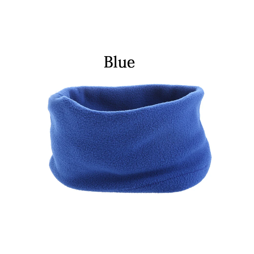 Adult 2-Blue Новинка; осенне-зимний детский шарф для взрослых; шарф с принтом в виде пяти звезд для мальчиков и девочек; хлопковые детские шарфы в горошек с кольцом - Цвет: Adult 2-Blue