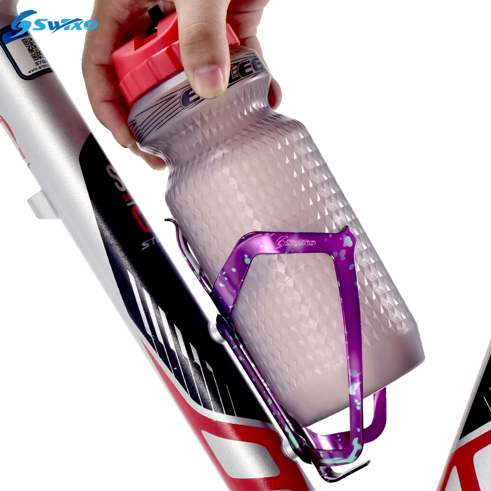 

Bicycle Bottle Cage Light Aluminum Alloy Spray Paint Mountain Road Bike Mountain Road Bike Bottle Cage Accessories