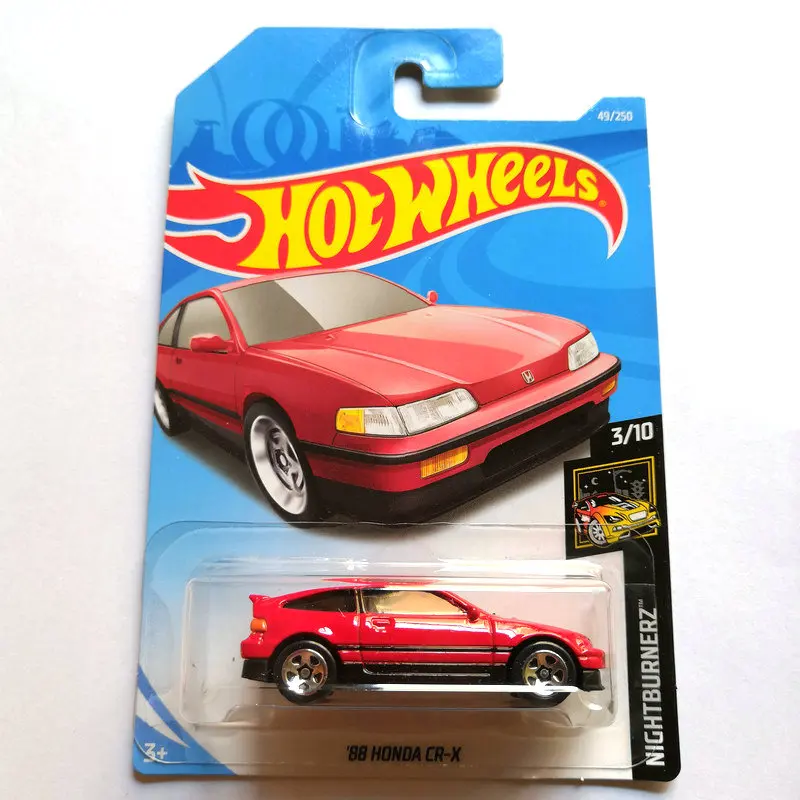 Hot Wheels 1:64 Автомобиль HONDA CIVIC Тип R EF CR X CITY TURBO токовый выпуск металлические Литые