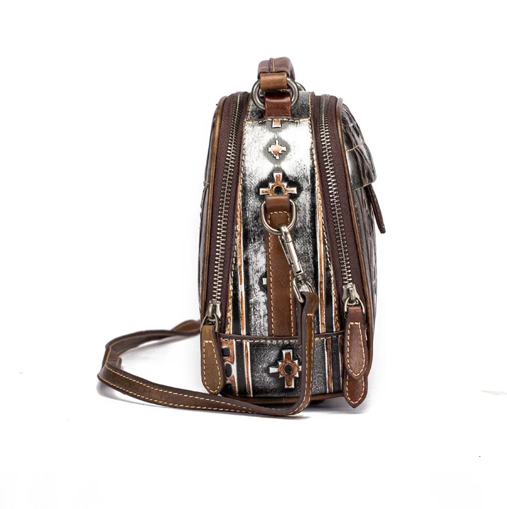 Женская сумка из коровьей кожи с ручками сверху Индивидуальная через плечо