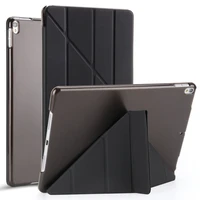 case for ipad pro 10 5 9 7 2016 2017 2018 pu leather smart cover for ipad air 2 3 10 2 2019 2020 7th 8th generation pc back case
