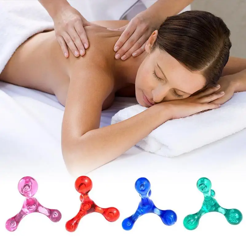 

Mini Body Massager Manual Balance Four Balls Portable Travel Massager Trigger Point Arm Back Relaxation Acupressure Health Tools