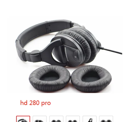 LEORY 1 пара сменных наушников для наушников Sennheiser HD280 PRO для Sennheiser HD380 Pro Наушники амбушюры Подушка