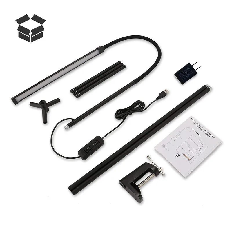 Напольная светодиодная лампа с регулируемой яркостью портативный