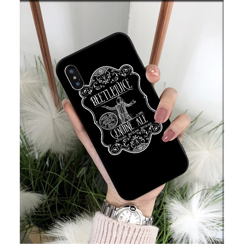 Мягкий силиконовый чехол Yinuoda Beetlejuice из ТПУ для iPhone 6S 6plus 7 7plus 8 8Plus X Xs MAX 5 5S XR 11 11pro