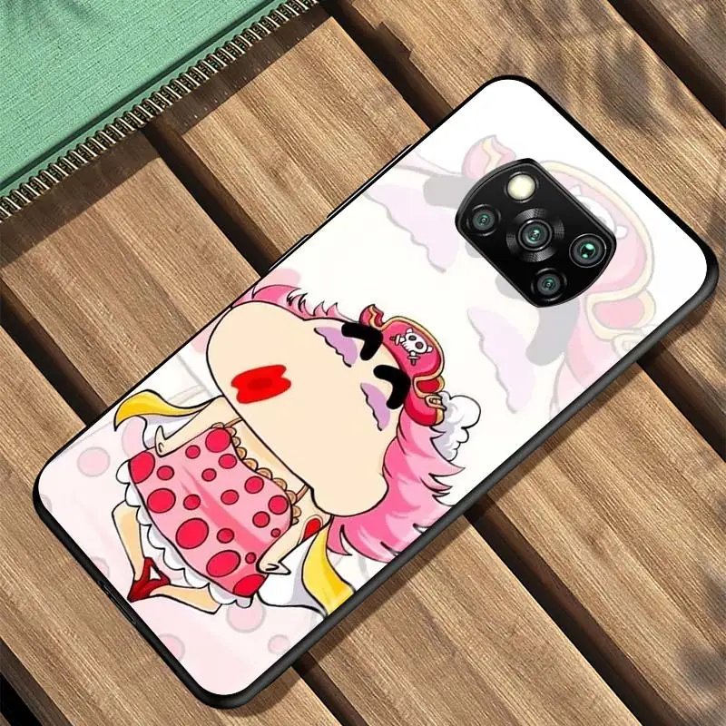 

Crayon Shin Chan Cartoon For Xiaomi Redmi K30 K30S Mi 10T Lite Pro Poco X3 NFC X2 M3 M2 F2 Pro C3 F1 Soft Black Phone Case