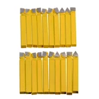 20 шт. Твердосплавный Наконечник для токарного станка режущие инструменты 14 дюйма хвостовик высокопрочный токарный фрезерный режущий инструмент сварочное сверло