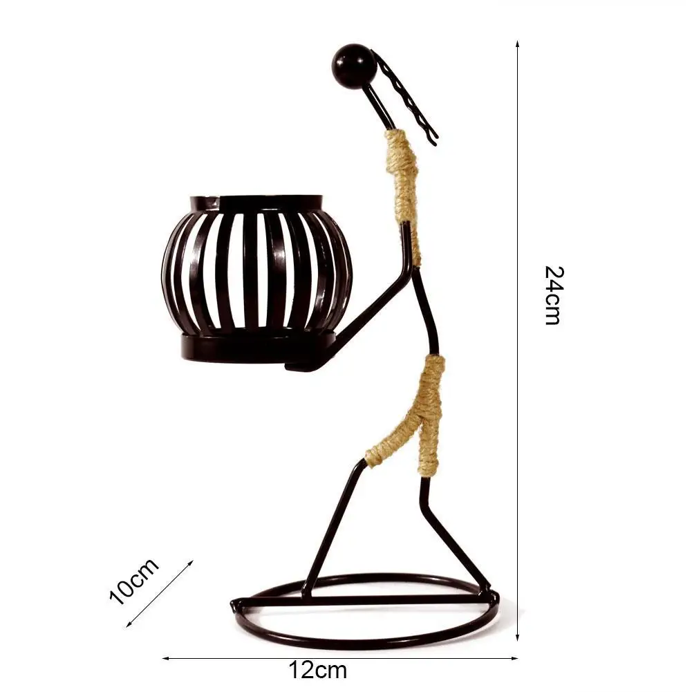 

Home Decoration Accessories Creative Candle Holder Christmas Iron Party Candlestick Bar Restaurant Halloween Kitchen Romant N1Y6