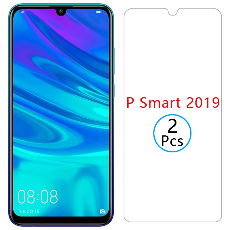

protective glass for huawei p smart 2019 screen protector tempered glas on psmart smar smat samrt film huawey huwei hawei huawi