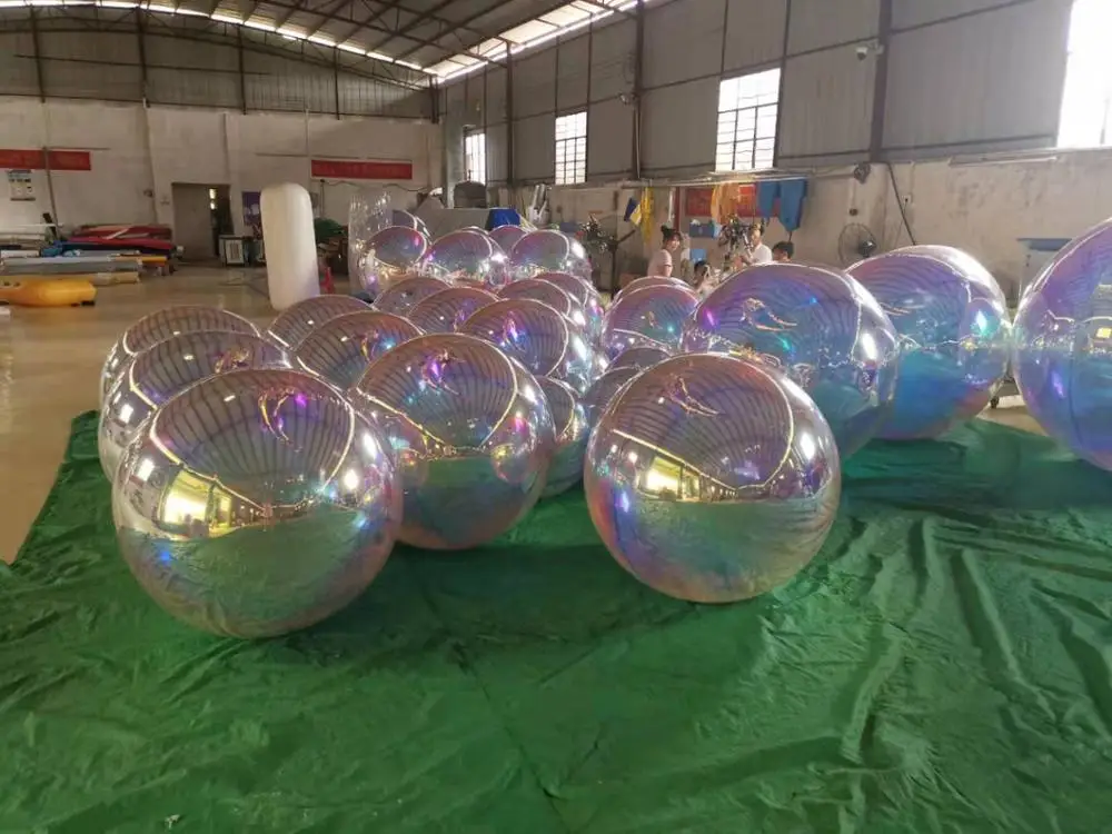 Цветной надувной зеркальный шар для украшения по заводской цене|toys inflatable|balloon