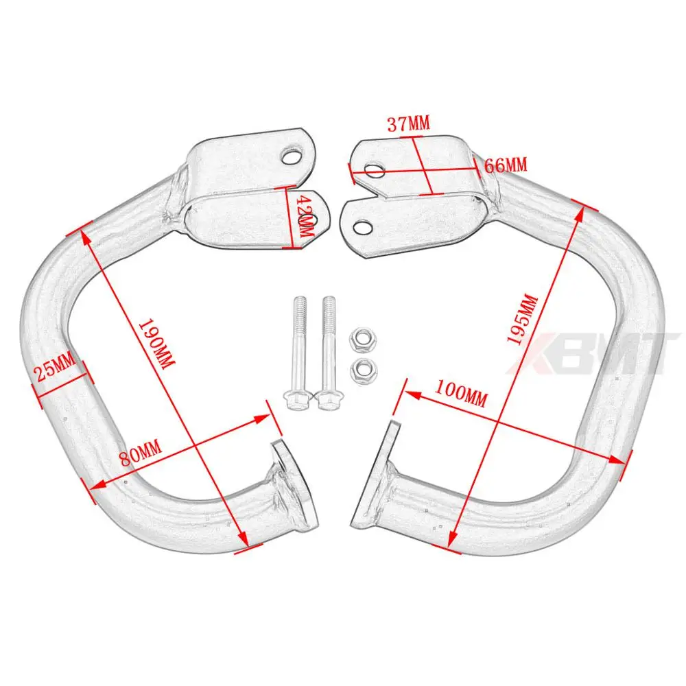 Защита двигателя мотоцикла бампер для Honda Magna VF 750 VF750 1994-2006 2007 2008 2009 2010 2011 2012 2013 2014