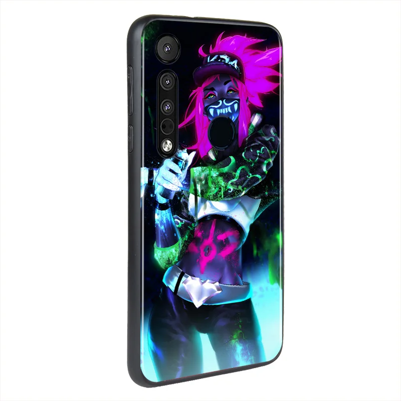 

Cool KDA Akali For Motorola G9 G8 G Stylus Power One Fusion Hyper Edge E7 E6 5G Plus Play Lite Phone Case