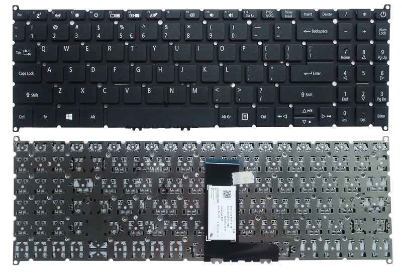 

New Laptop US Keyboard for Acer Swift 3 SF315-51 SF315-51G N17P4 A515 A715 SF315-41 A515-52G A515-53 A515-54 A615-51