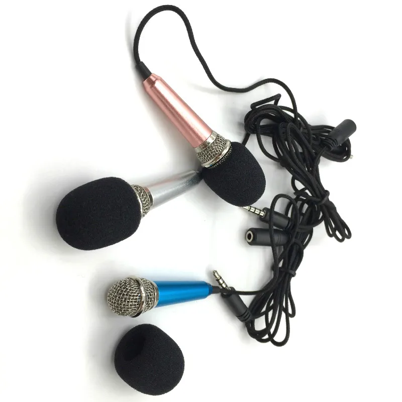 Портативный микрофон Мини 3 5 мм стерео студия речи аудио Микрофон для смарт