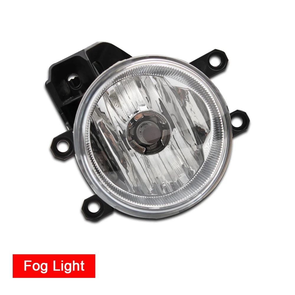 1 пара Автомобильная 12В противотуманная фара в сборе с туман светильник хром Covesr