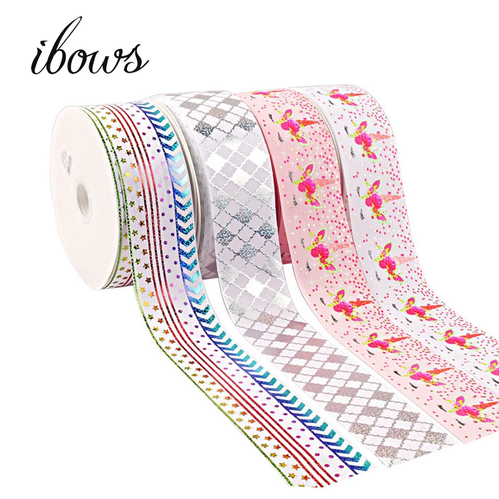 2 м 3 &quot(75 мм) Корсажная Лента бронзового цвета губы Лазерная рога лошадь с принтом