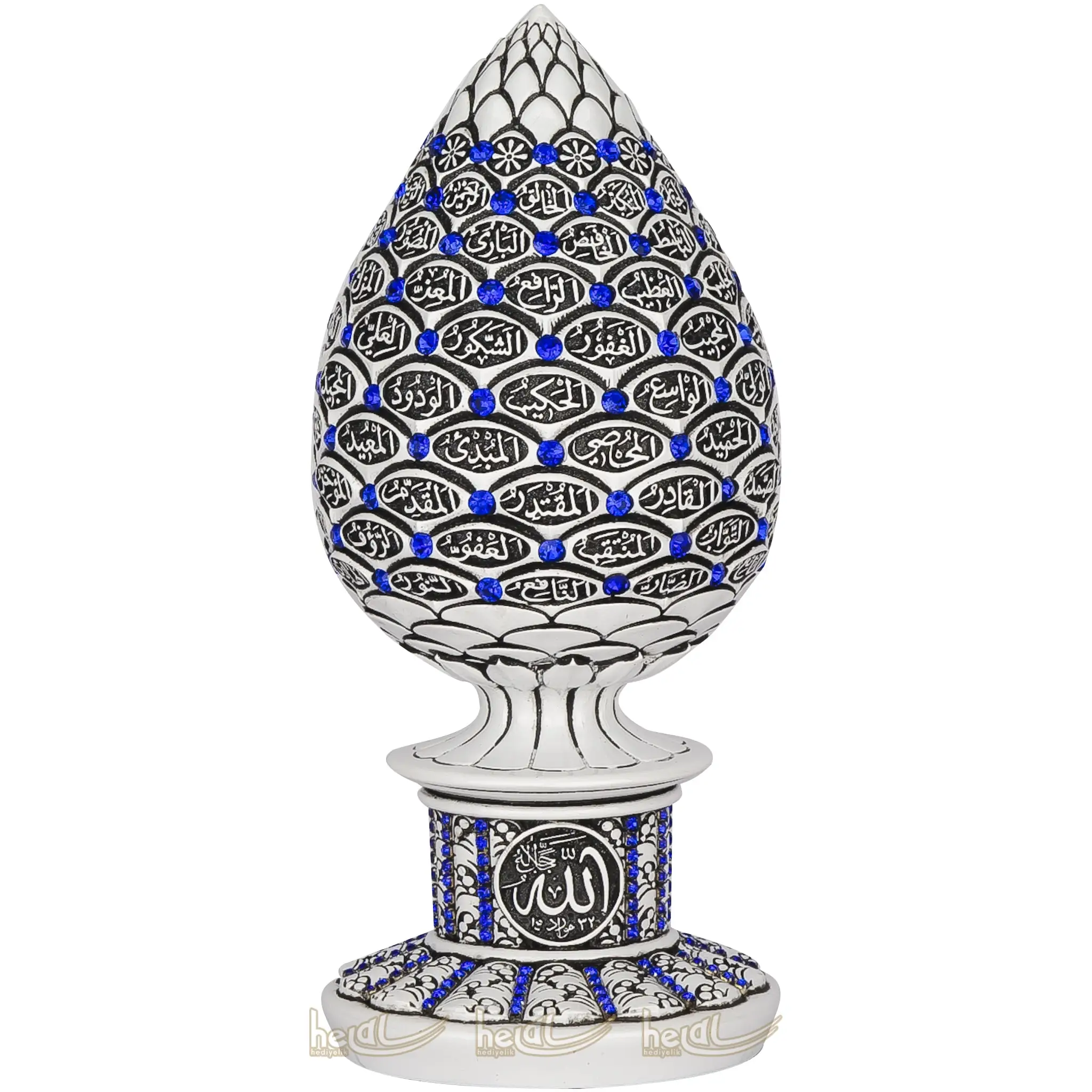 

Ramadan Islamic Gift Trinket Ayatul Kursi Knickknack Muslim Arabic Home Decorations Eid Decor Allah Quran Verse Crystal