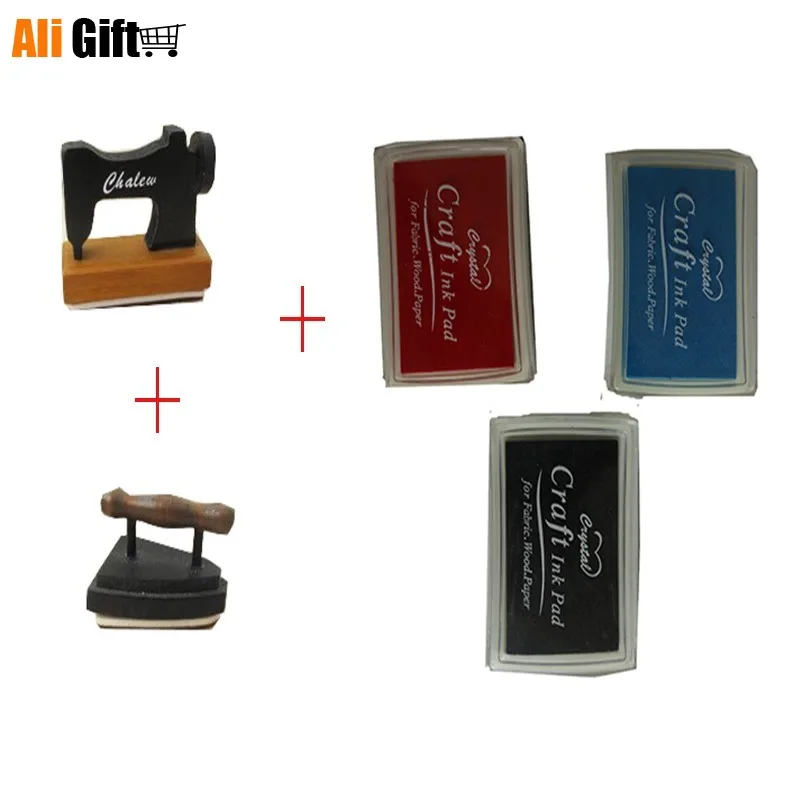 Новый 2021 Ретро Маленькая DIY Швейные машины железные модели деревянные штампы