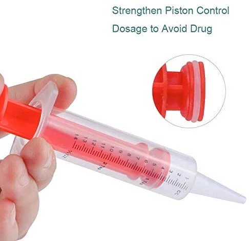 

Pet Medical Pill Medicine Feeding Dispenser Gun Shooter Syringe with Soft Tip Feed Tool Kit for Cat Dog Animals Supplies