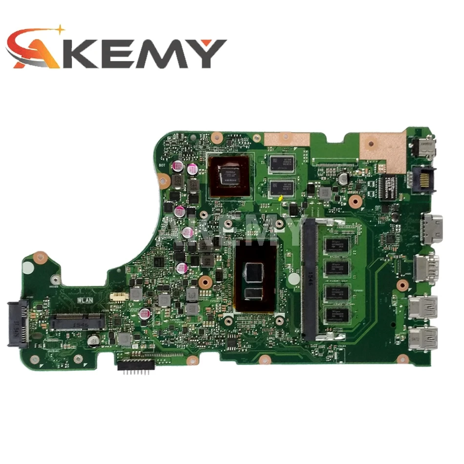 X555UB 4G / I7-6500U GT940M для Asus X555UQ X555UF X555UJ материнская плата Mainboard 90NB0AQ0-R02300 | Компьютеры и