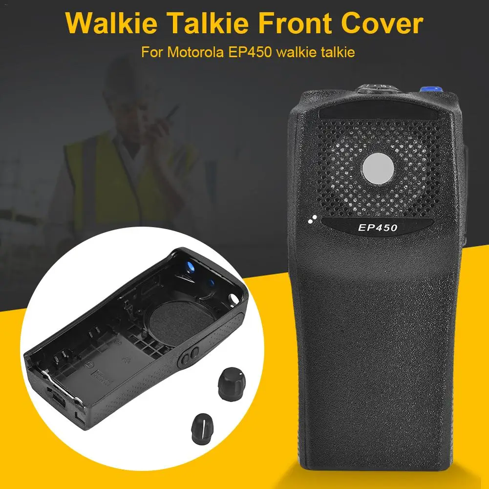 Силиконовый чехол Передняя Крышка для Motorola EP450 Walkie Talkie с ручкой оболочки
