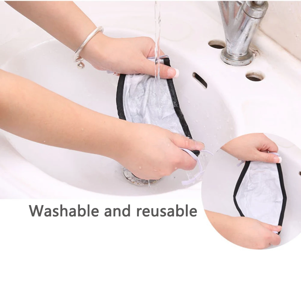 Многоразовые пылезащитные PM2.5 загрязненные маски для рта с фильтром крышка