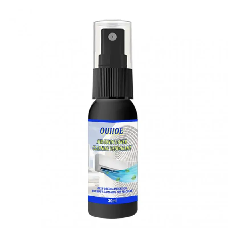 

30ml Air Conditioner Cleaning Deodorant Air Freshener Household Cleaning Chemistry Removal Of Peculiar Smell Stain Cleaner Spray