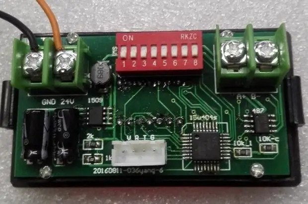 Цифровая трубка Дисплей светодиодный 485 с протоколом Modbus Rtu ptz-камеры Связь 5-24V