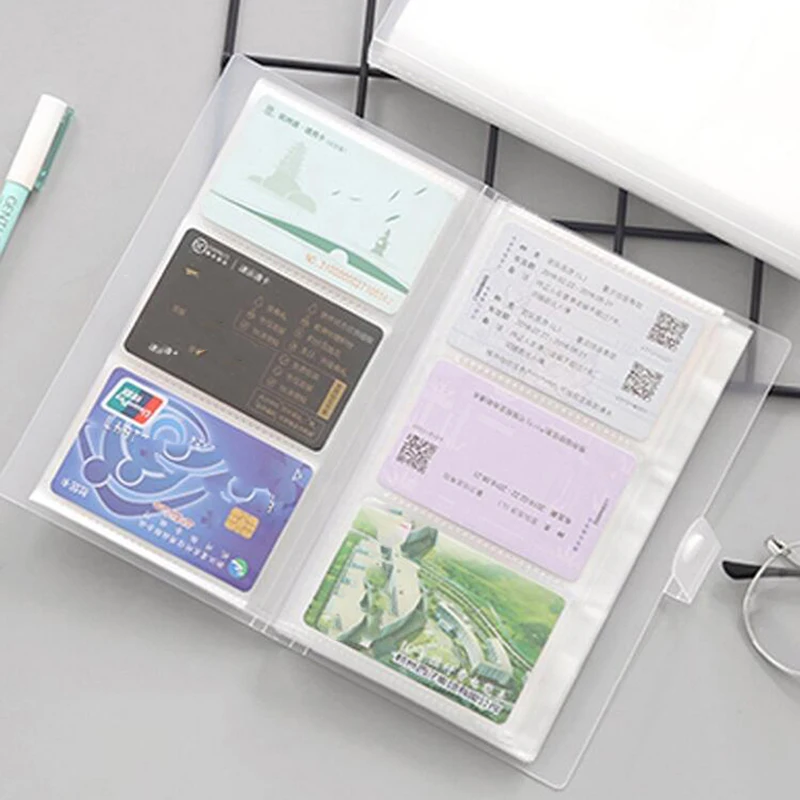 Прозрачная пластиковая обложка деловая искусственная прозрачная книга для