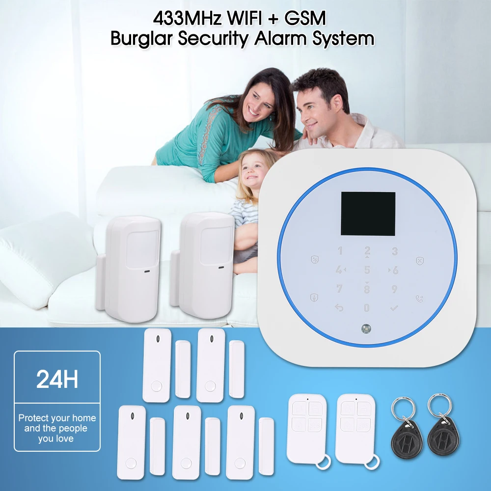 Wi Fi GSM сигнализация Системы домофон удаленный Управление Автонабор на