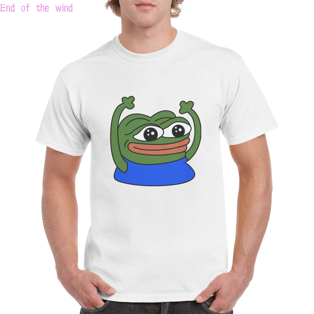 

Pepe Hypers t shirt Funny Pepega Graphic T-shirts 100% Cotton Oversized Top female/Man