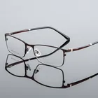 Оправа для очков Мужская из сплава, Модные прозрачные оптические очки для работы за компьютером при близорукости, 4 цвета, высокое качество, #9882